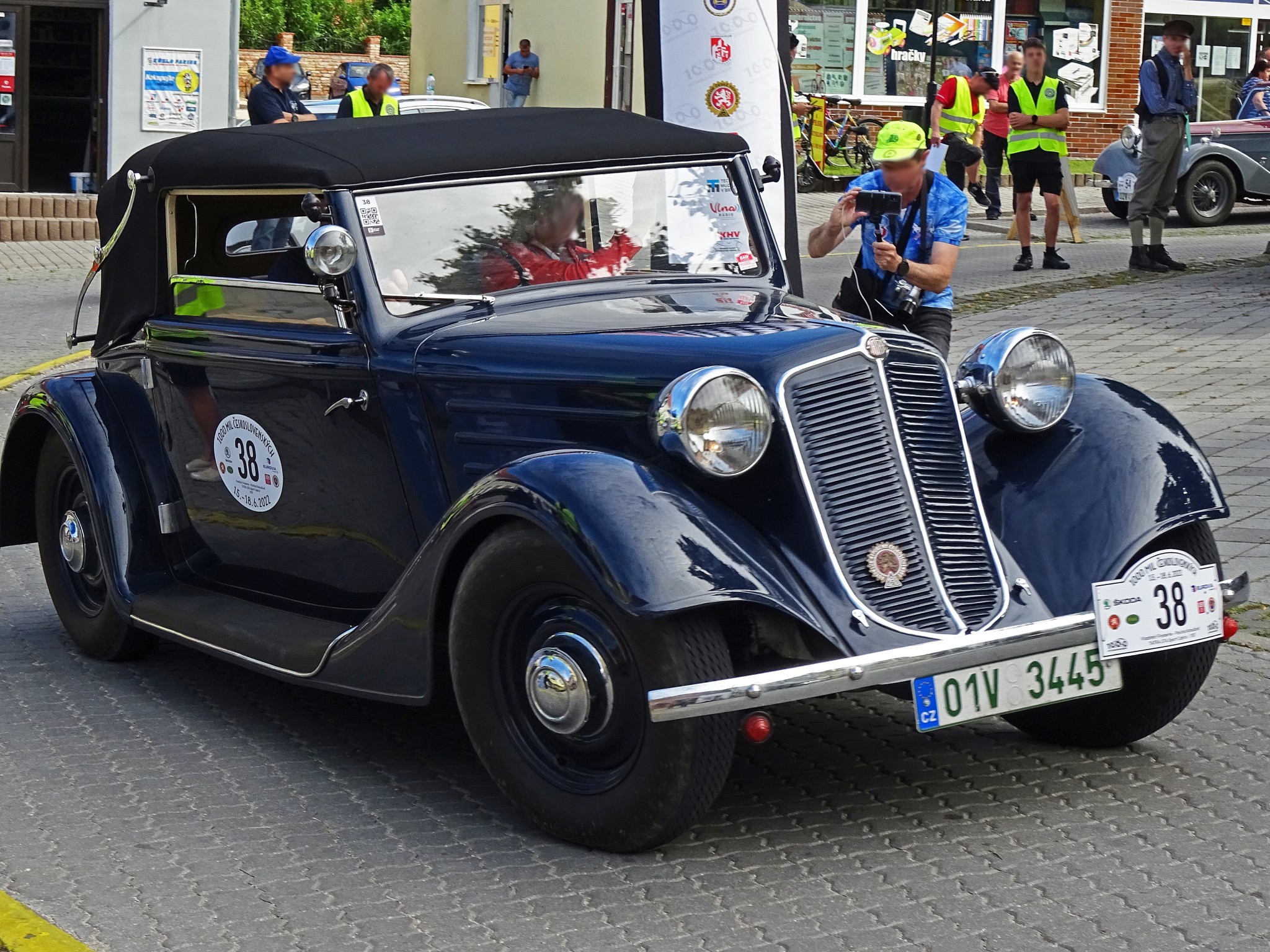 01V 3445, Tatra 57 57A Cabriolet, 1935–1938
