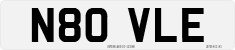 License plate of the United Kingdom, 1983 year system