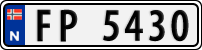 License plate of Norway, Trailers, motorcycles, special vehicles