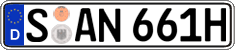 German license plate, Plates for oldtimers (type 