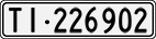 License plate of Switzerland, Cars
