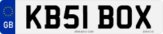 License plate of the United Kingdom, 2001 year system