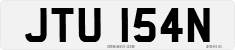 License plate of the United Kingdom, 1963 year system