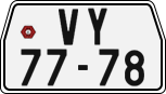 License plate of the Czech Republic, Motorcycles (1960)