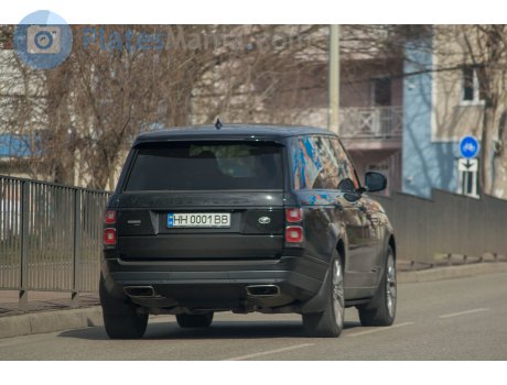 HH 0001 BB, Land Rover Range Rover