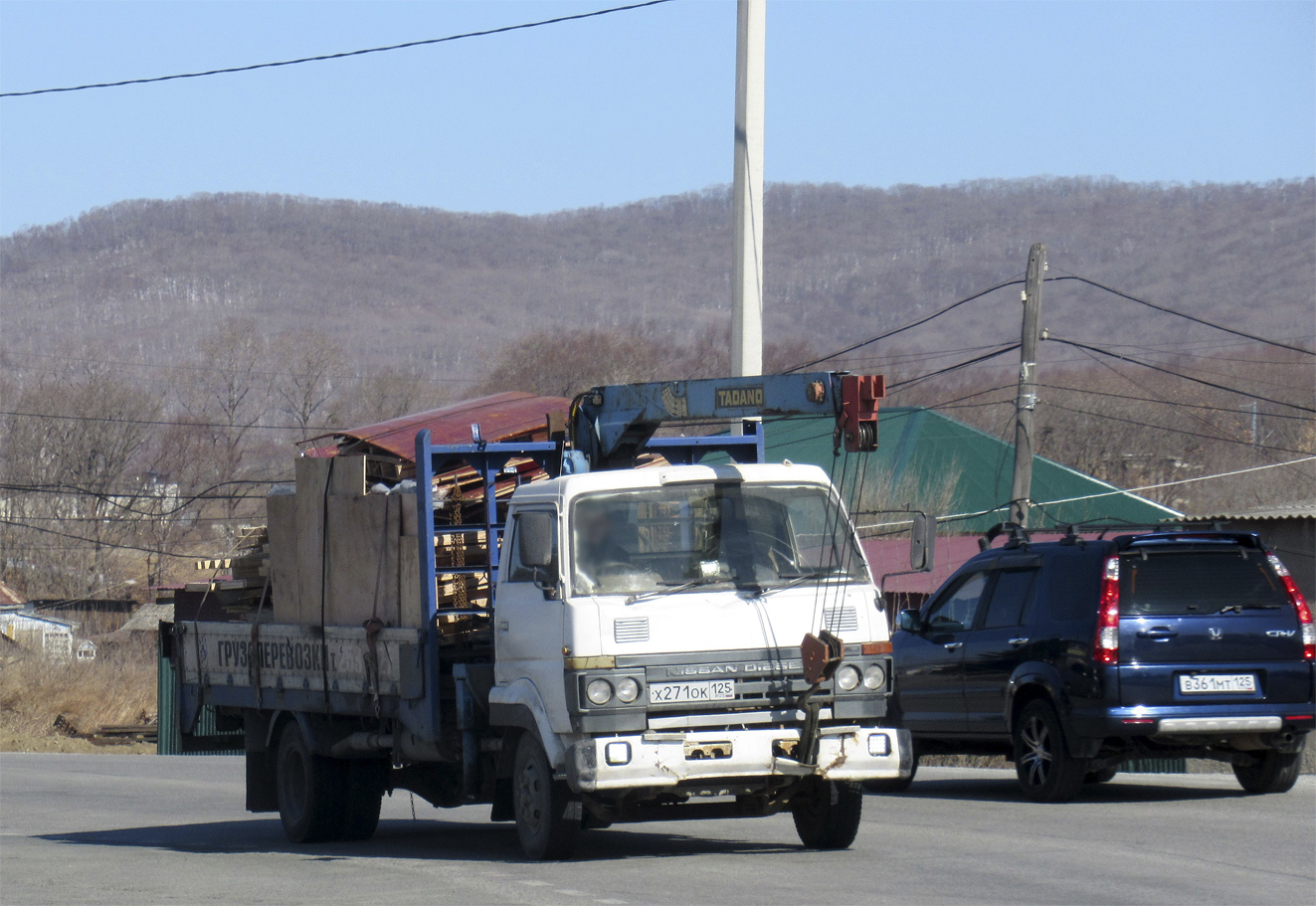 х 271 ок 125, Nissan Diesel Condor Medium S/SS 1st gen (H40 Cab), 1988–1992