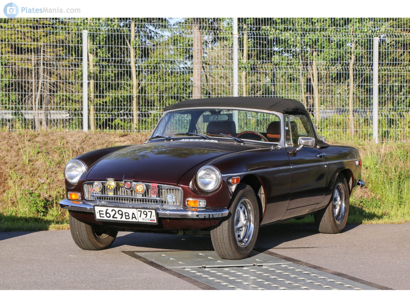 е 629 ва 797, MG B 1st gen Roadster, 1962–1980
