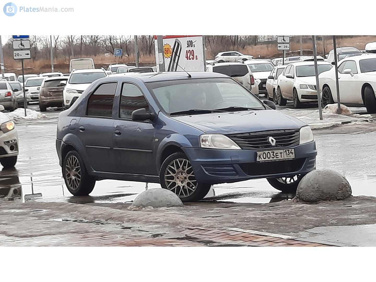 к 003 ет 134, Renault Logan 1st gen Sedan (LS0*/LS1*), 2004–2009