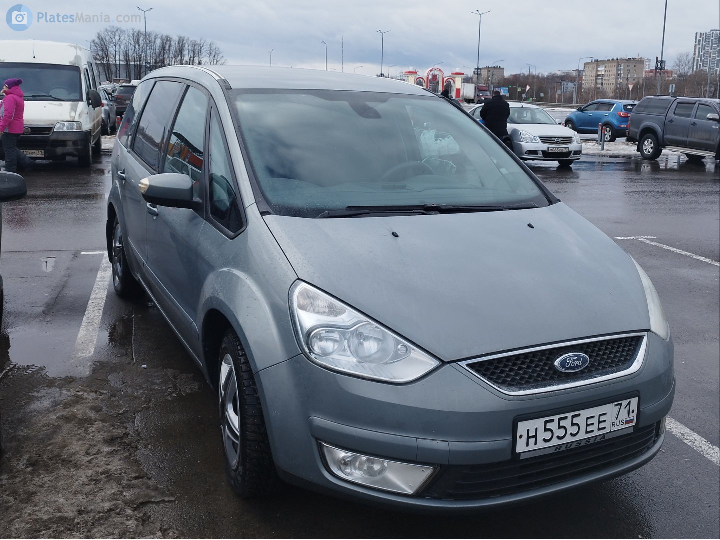 н 555 ее 71, Ford Galaxy 2nd gen (WA6), 2006–2015