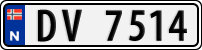 License plate of Norway, Trailers, motorcycles, special vehicles
