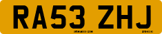 License plate of the United Kingdom, 2001 year system
