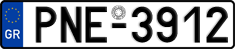 License plate of Greece, Cars