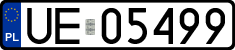 License plates of Poland, Military