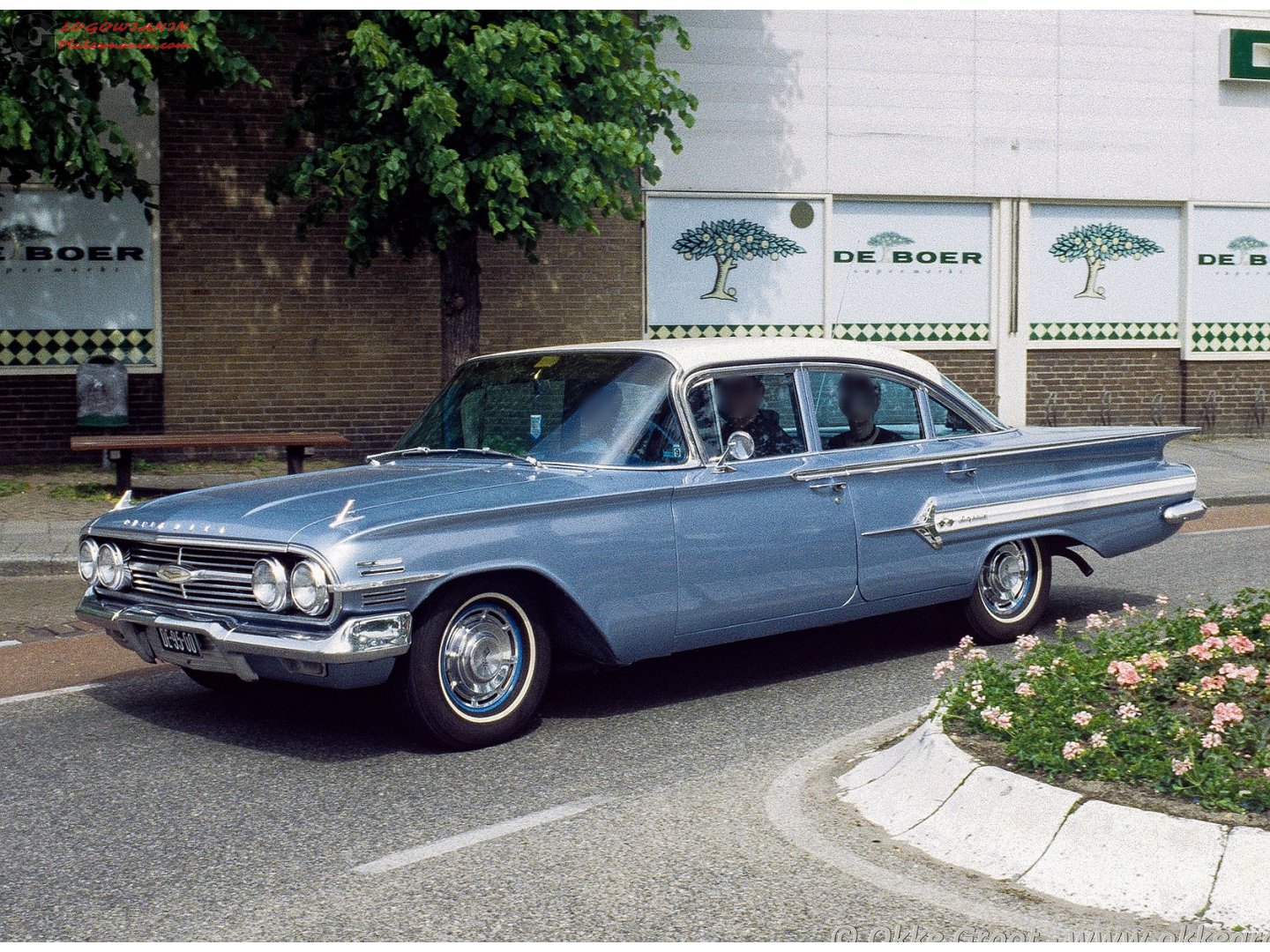 DE-95-00, Chevrolet Impala 2nd gen 1960 4-door Sedan (1719/1819; B-body), facelift, 1959–1960