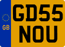 License plate of the United Kingdom, 2001 year system