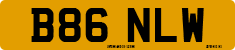 License plate of the United Kingdom, 1983 year system