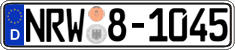 German license plate, Regional authorities
