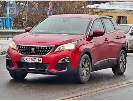 BX 0767 HA, Peugeot 3008