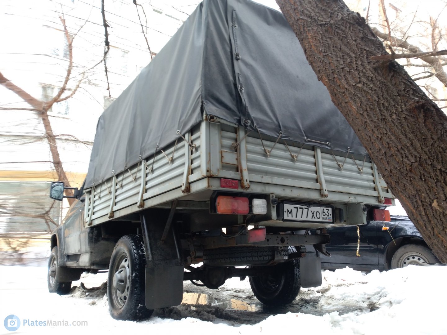 м 777 хо 63, UAZ 23602 Cargo 1st gen, facelift, 2014–2018