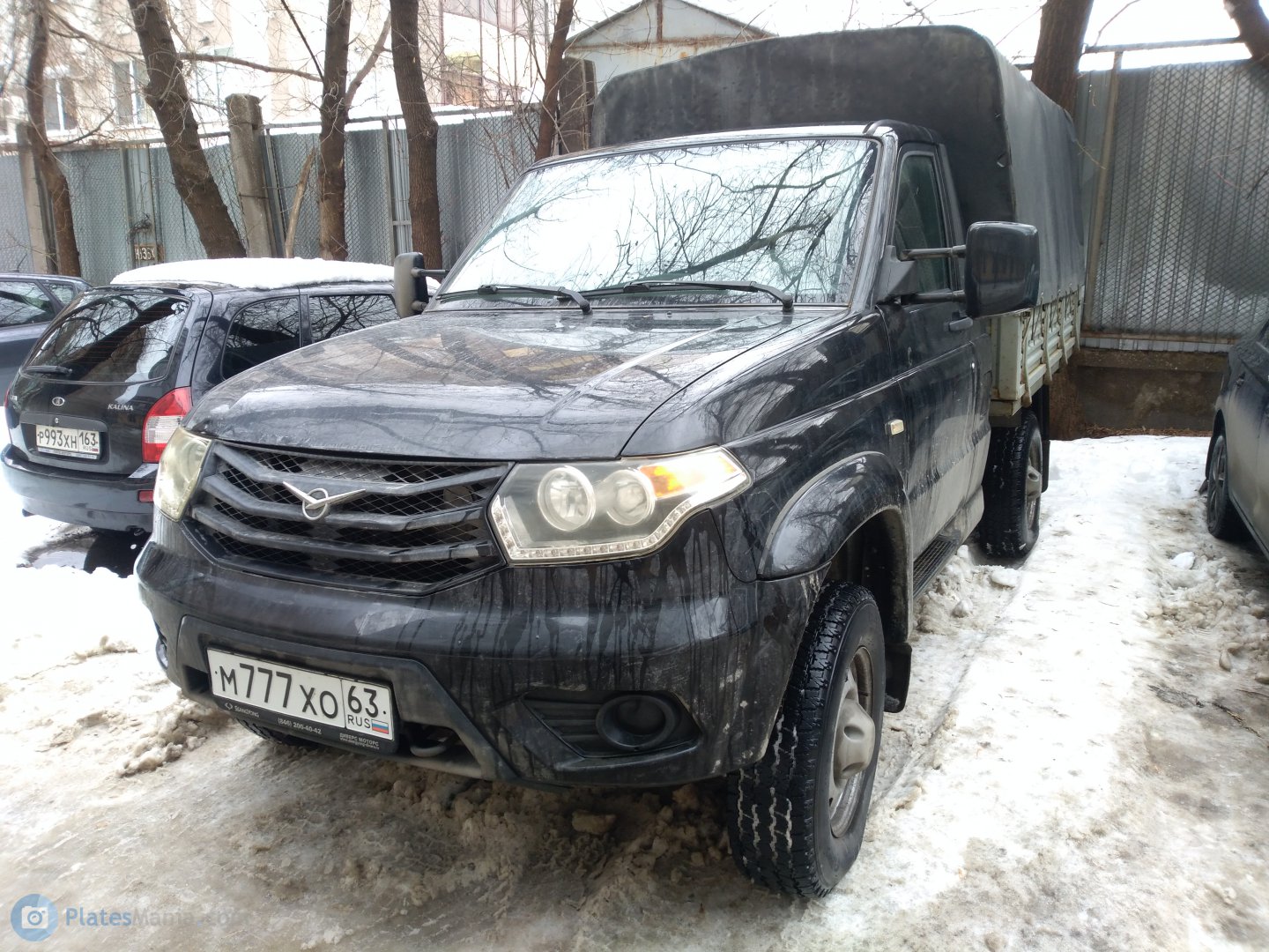 м 777 хо 63, UAZ 23602 Cargo 1st gen, facelift, 2014–2018