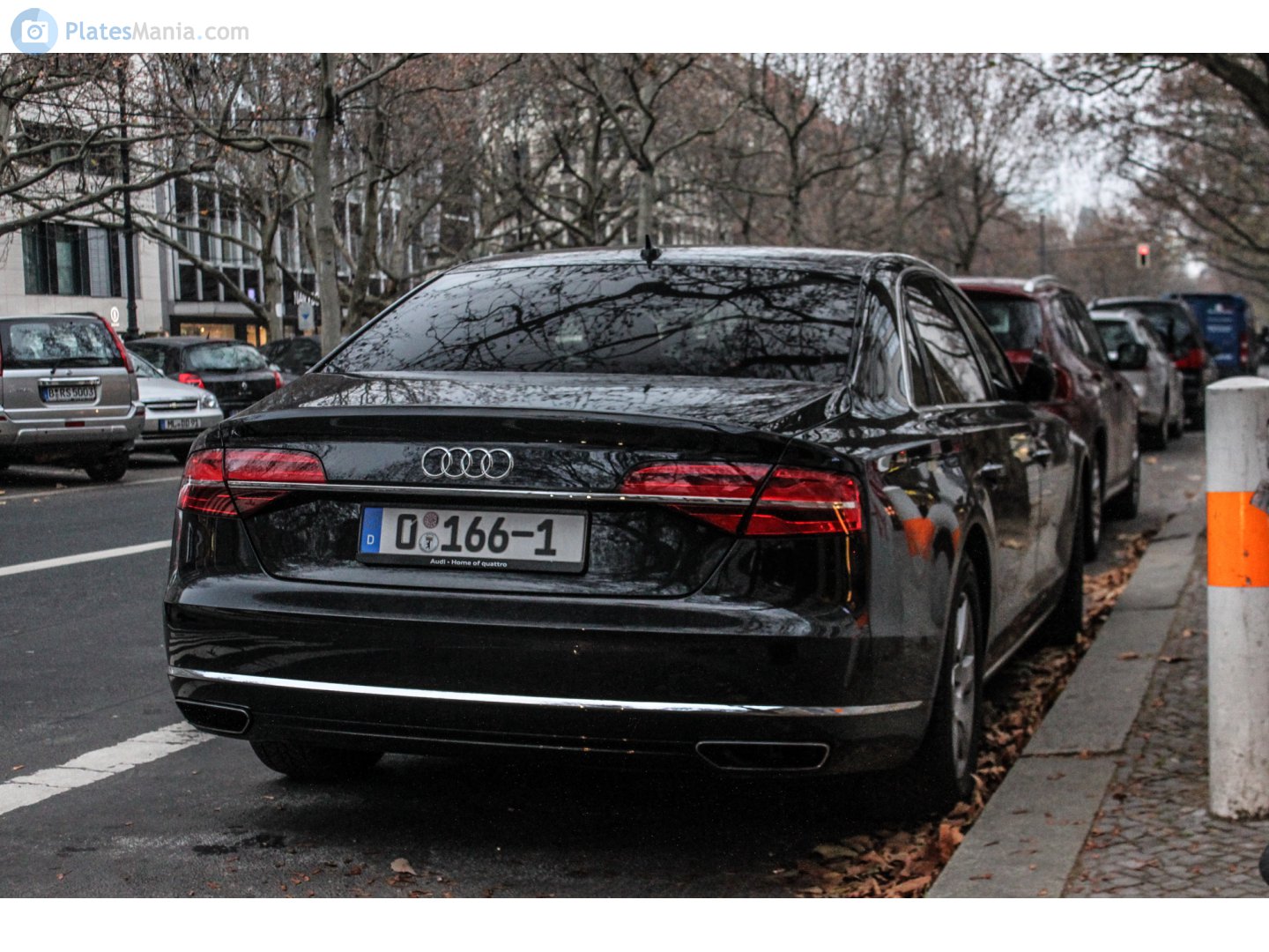 0 166-1, Audi A8 3rd gen (D4/4H), facelift, 2013–2018