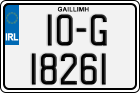 License plate of Ireland, Regular plates