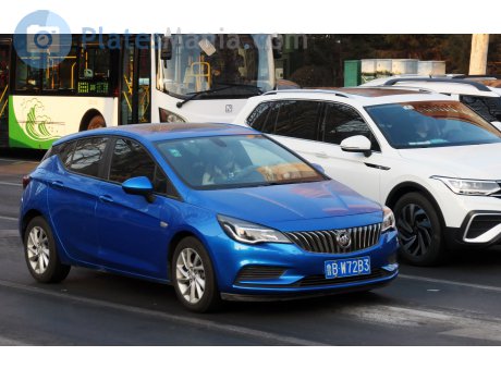 鲁B·W72B3, Buick Verano