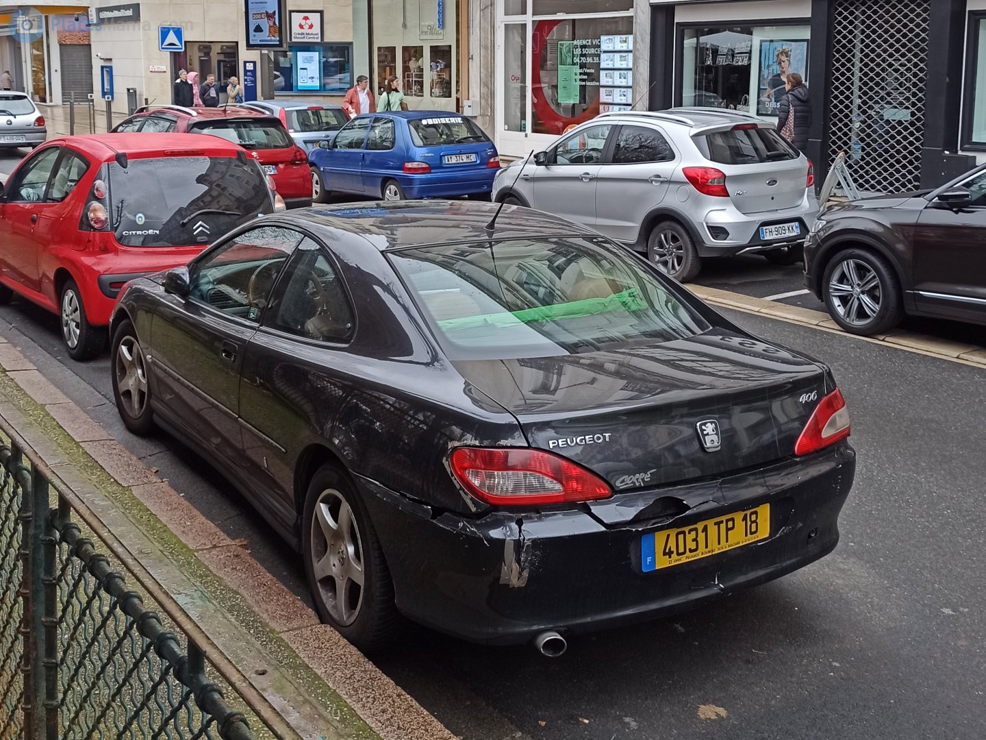 4031 TP 18, Peugeot 406 1st gen Coupé (D85/D95), 1997–2005