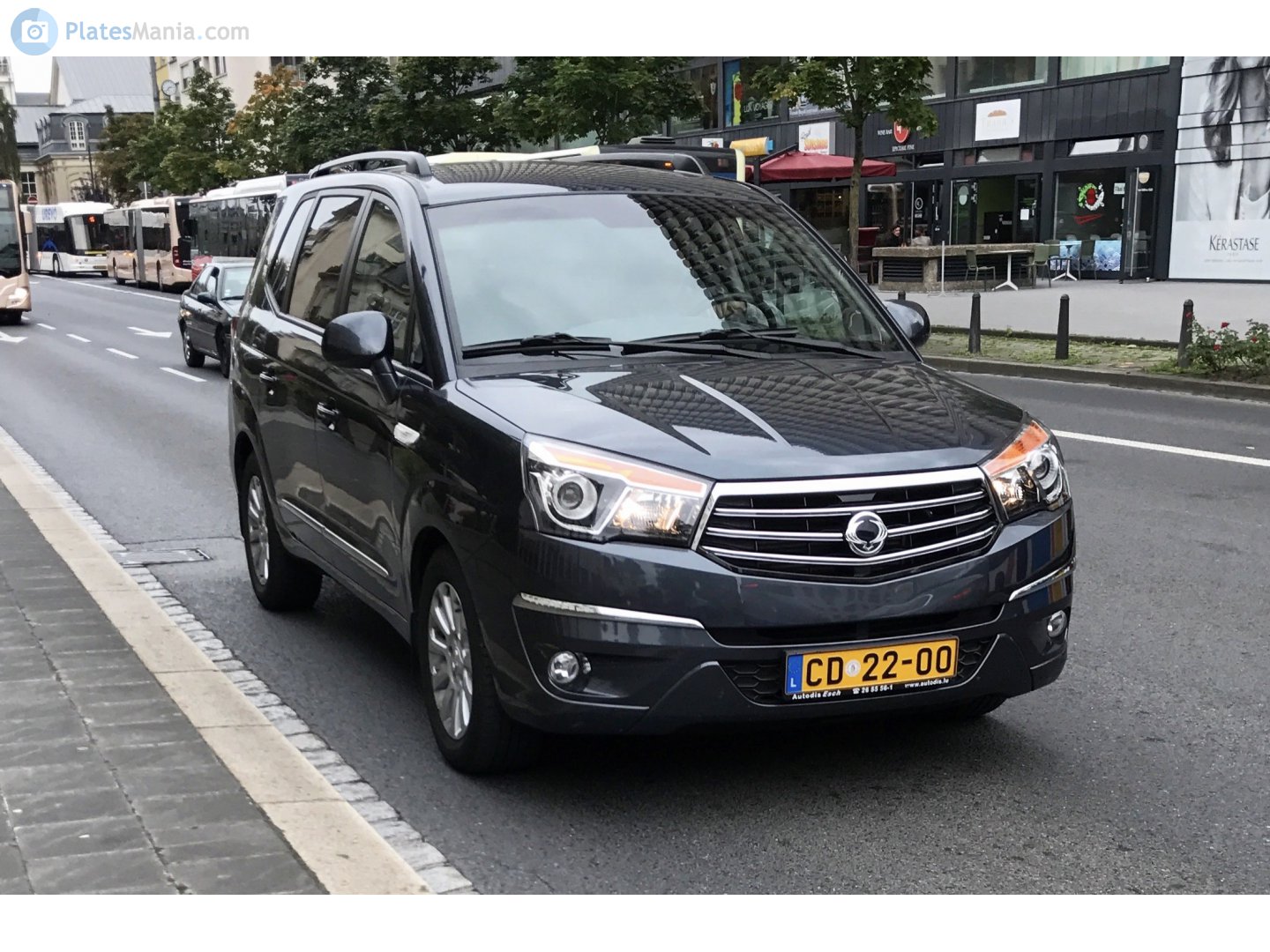 CD 22-00, SsangYong (KGM) Rodius / Stavic / Turismo 2nd gen (A150), 2013–2018