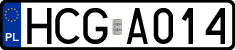 License plates of Poland, Authorities