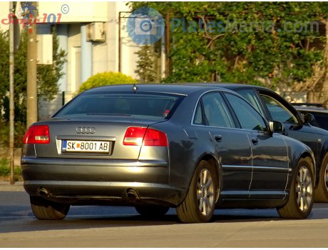 SK 8001 AB, Audi A8