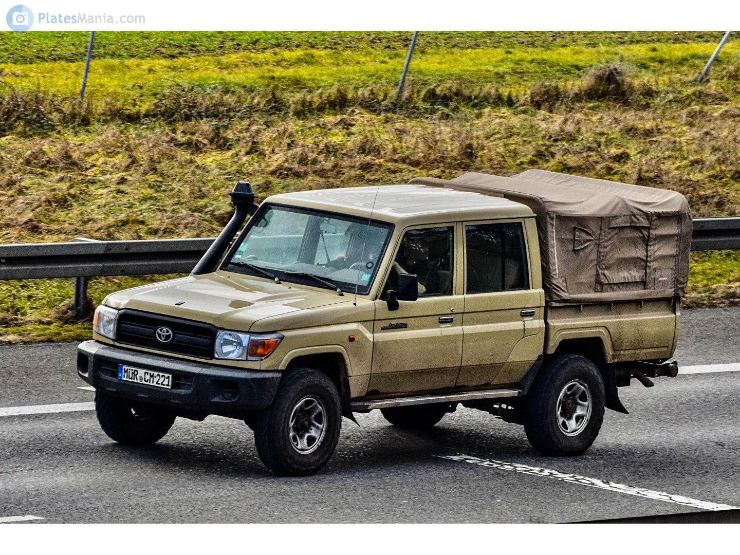 MÜR CM 221, Toyota Land Cruiser 70 Pickup (J79), 1st facelift, 2007–2023