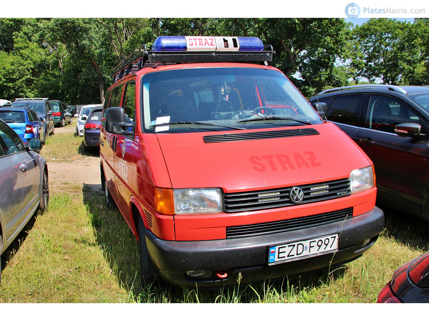 EZD F997, Volkswagen Transporter 4th gen Van (T4) (70/7D), 1990–2003