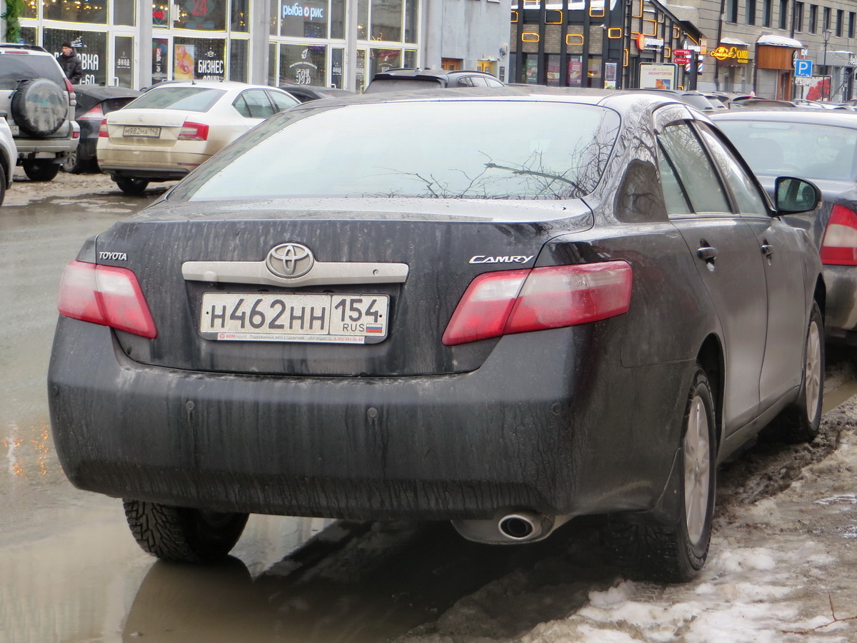 н 462 нн 154, Toyota Camry 6th gen (XV40; Global-market), 2006–2011