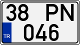 License plate of Turkey, Regular plates