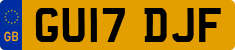 License plate of the United Kingdom, 2001 year system
