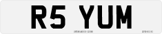 License plate of the United Kingdom, 1983 year system