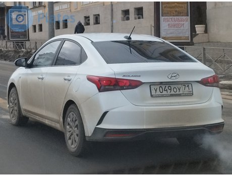 у049оу71, Hyundai Solaris