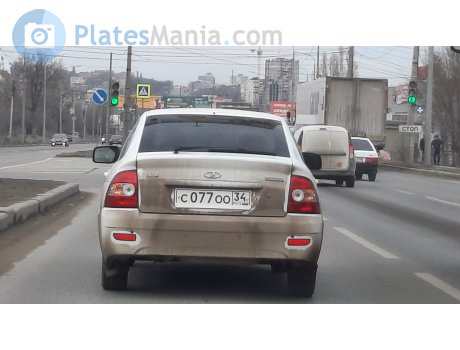 с077оо34, Lada (VAZ) 2172 Priora