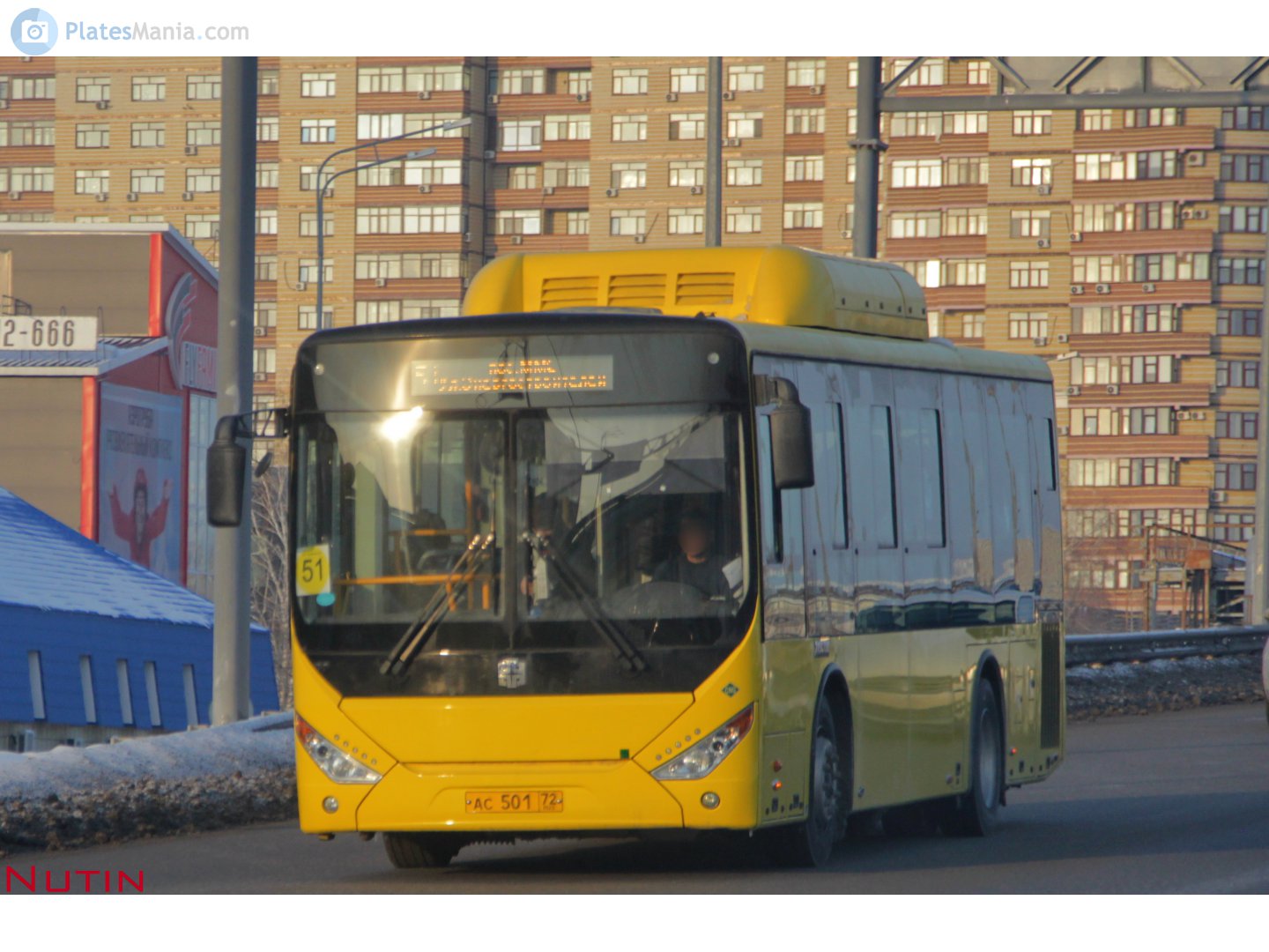 ас 501 72, ZhongTong LCK6105 