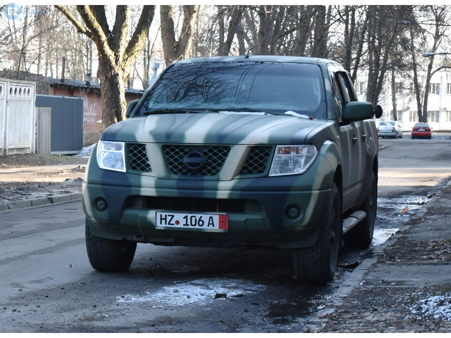 HZ 106 A, Nissan Navara 3rd gen (Frontier) (D40), 2005–2015