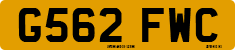 License plate of the United Kingdom, 1983 year system