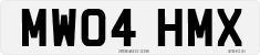 License plate of the United Kingdom, 2001 year system