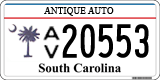 South Carolina, Antique Auto (1234,12345)