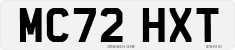License plate of the United Kingdom, 2001 year system