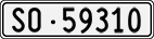 License plate of Switzerland, Cars