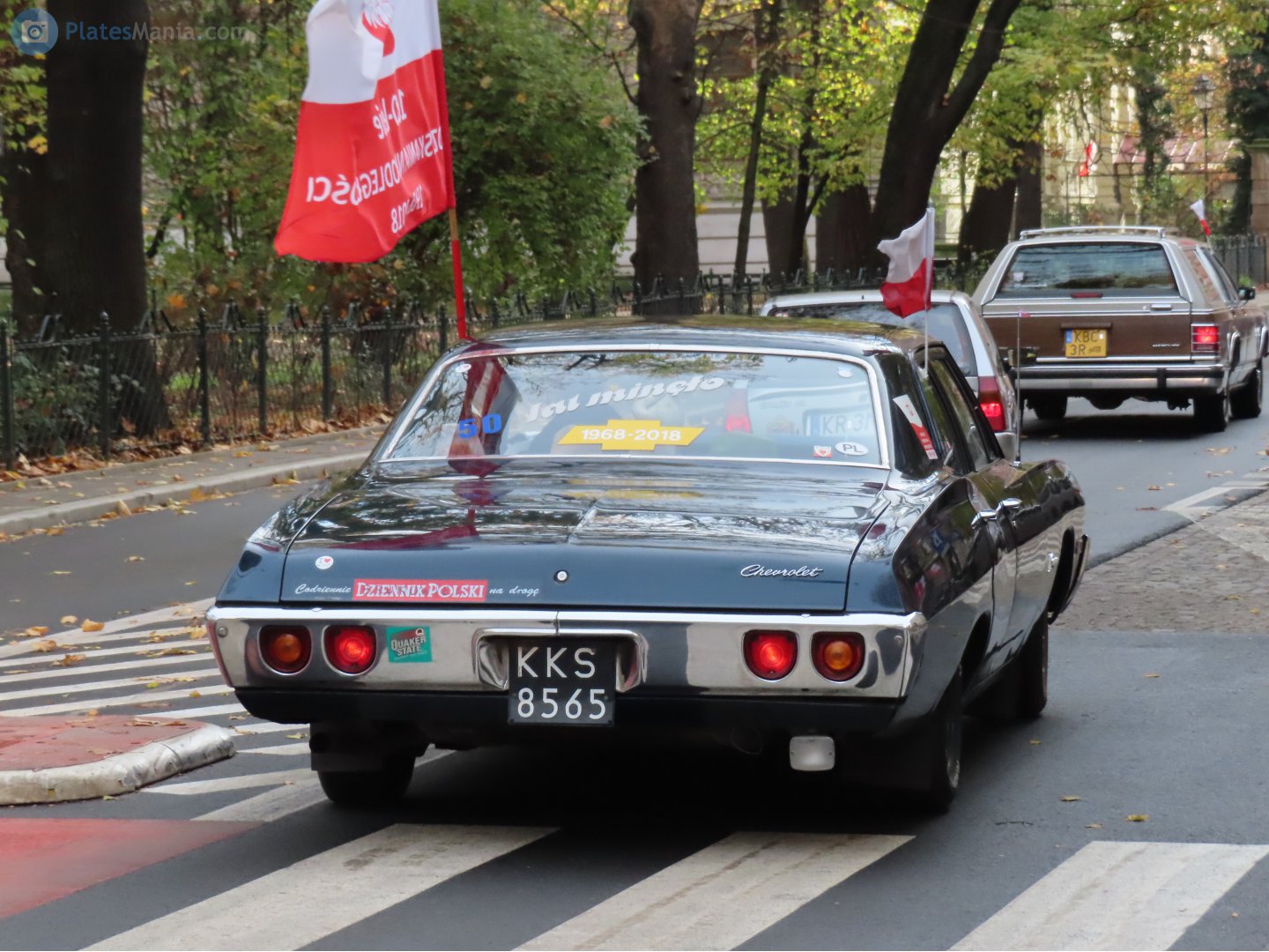 KKS 8565, Chevrolet Biscayne 3rd gen 1968 4-door Sedan (15369; B-body), 3rd facelift, 1967–1968