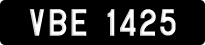 License plate of Malaysia, A(BC) 1(234)