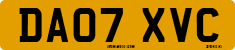 License plate of the United Kingdom, 2001 year system
