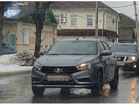 а009ув763, Lada (VAZ) Vesta